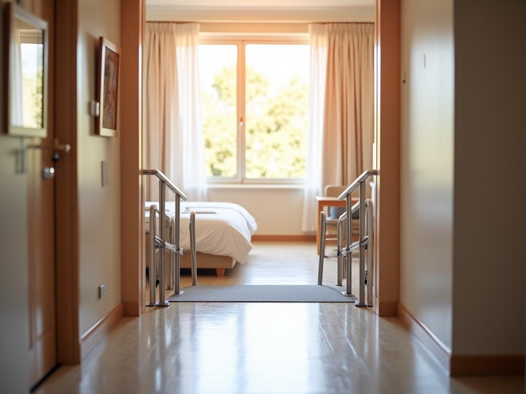 Accessible travel accommodations with wheelchair-friendly facilities